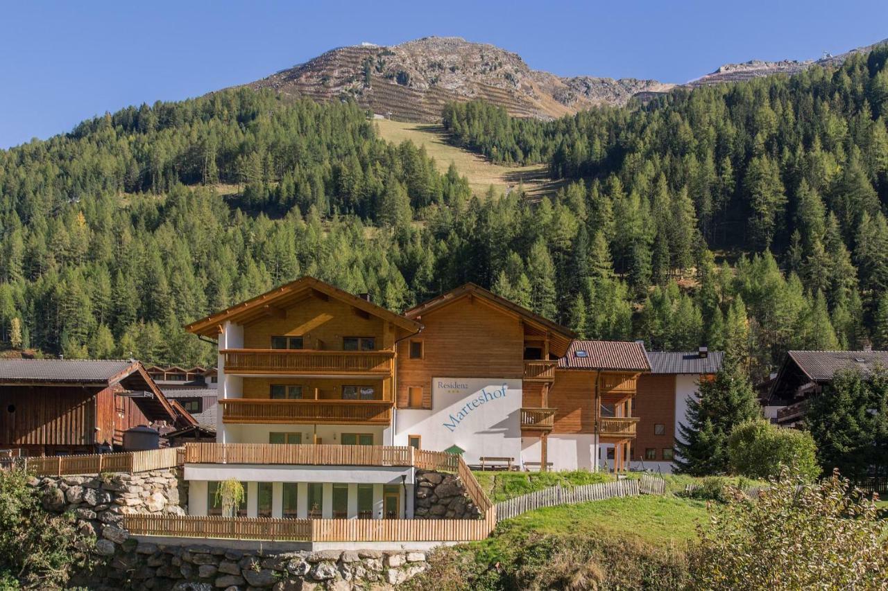 Apparthotel Marteshof Pfelders Exterior foto